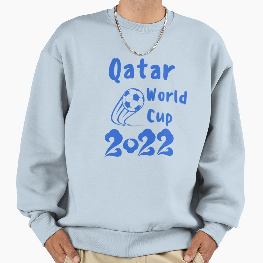 Qatar World Cup 2022 Sweatshirt - Novelty Apparel for Adults - T-Shirt, Sweatshirt, Hoodie