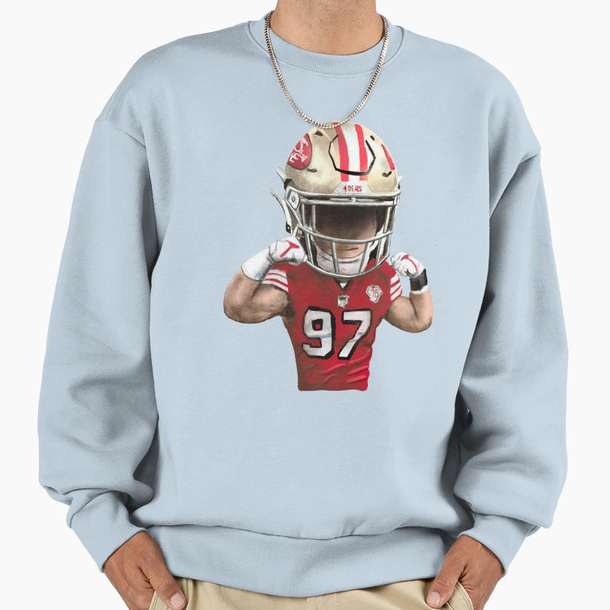 San Francisco 49Ers NB Sweatshirt - Fun Novelty Design Men Women - T-Shirt, Sweatshirt, Hoodie