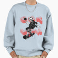 Football Gamer Skater Streetwear Sweatshirt - Minimalist Print Unisex - T-Shirt, Sweatshirt, Hoodie