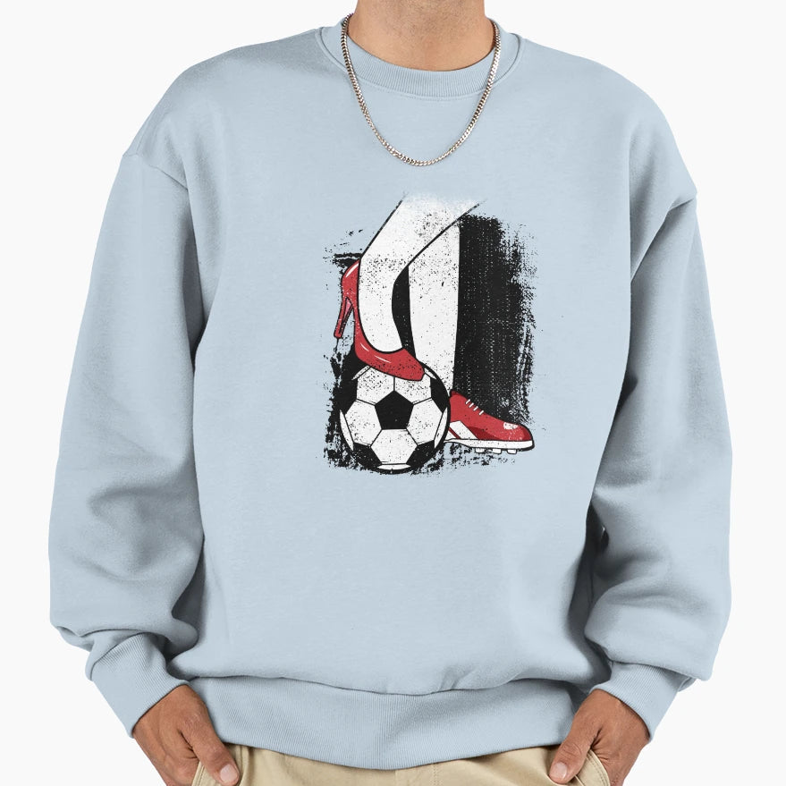 Soccer Sweatshirt - Novelty Apparel Unisex - T-Shirt, Sweatshirt, Hoodie