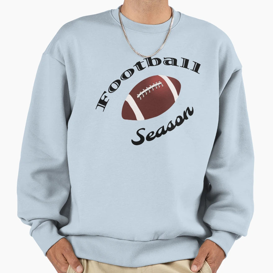 Football Season Sweatshirt - Trendy Graphic for Adults - T-Shirt, Sweatshirt, Hoodie