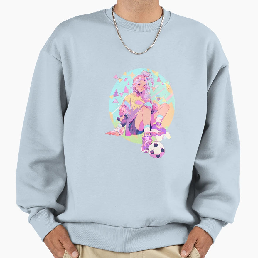 Soccer Funny Aesthetic Sweatshirt - Streetwear Style for Adults - T-Shirt, Sweatshirt, Hoodie