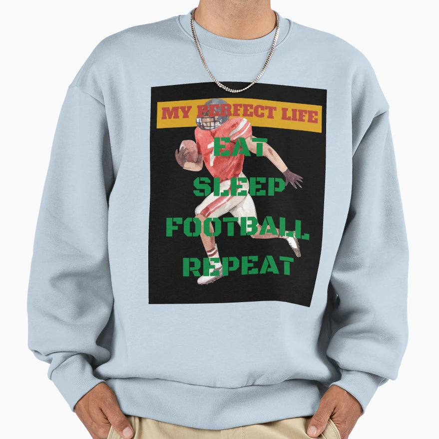 Football Fever Sweatshirt - Streetwear Style for Adults - T-Shirt, Sweatshirt, Hoodie
