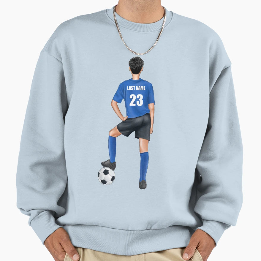 Soccer Products Sweatshirt - Minimalist Print for Adults - T-Shirt, Sweatshirt, Hoodie