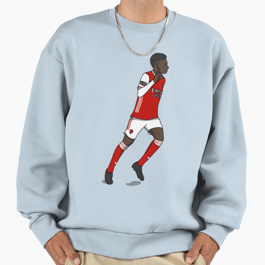 Saka Sweatshirt - Casual Everyday Wear Unisex - T-Shirt, Sweatshirt, Hoodie