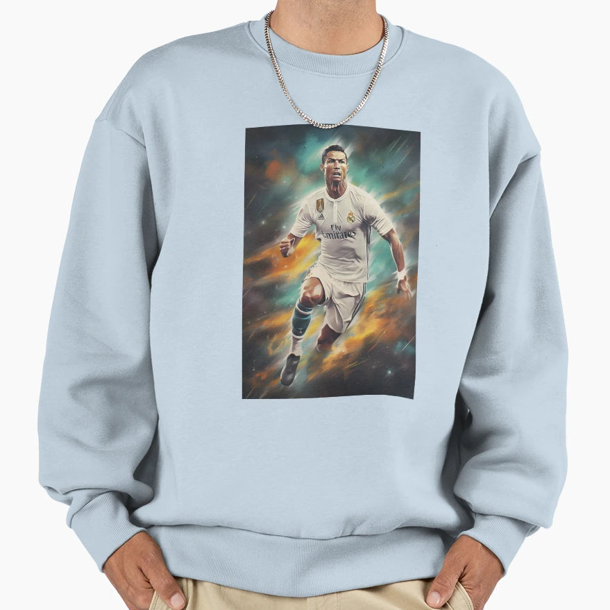 Cristiano Ronaldo Star Sweatshirt - Trendy Graphic Unisex - T-Shirt, Sweatshirt, Hoodie