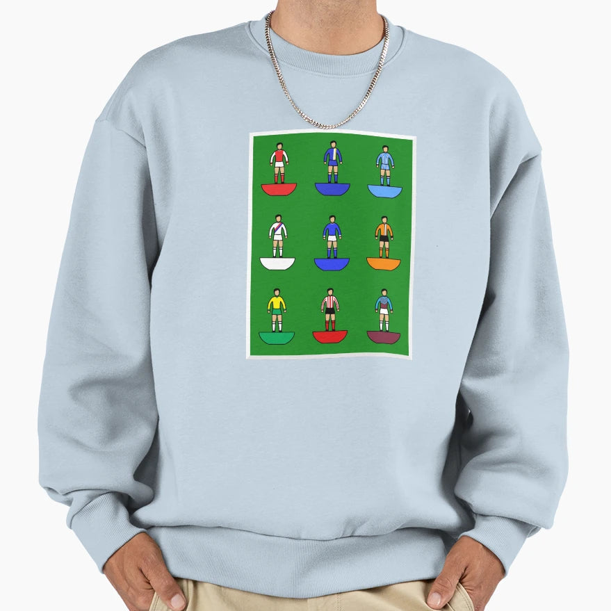 English Football 70S Sweatshirt - Minimalist Print for Adults - T-Shirt, Sweatshirt, Hoodie