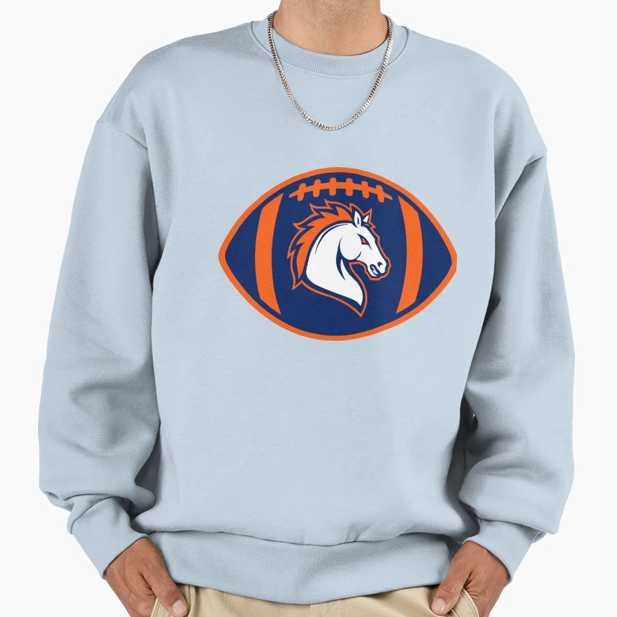 Bronco Sweatshirt - Fun Novelty Design Unisex - T-Shirt, Sweatshirt, Hoodie