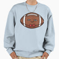 Football Bow Tie Sports Sweatshirt - Aesthetic Graphic Men Women - T-Shirt, Sweatshirt, Hoodie