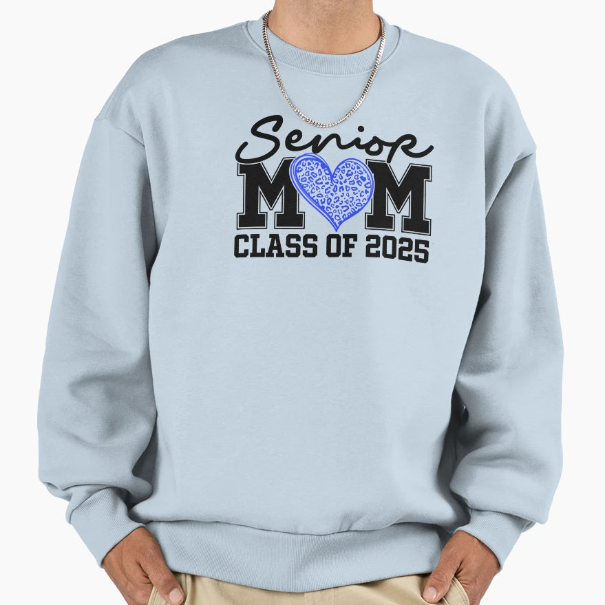Senior Mom 2025 Congratulations Sweatshirt - Unique Graphic Unisex - T-Shirt, Sweatshirt, Hoodie