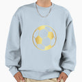 Gold Soccer Ball Sweatshirt - Aesthetic Graphic Unisex - T-Shirt, Sweatshirt, Hoodie