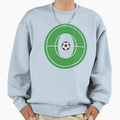 Center Circle Football Monogram O Sweatshirt - Unique Graphic for Adults - T-Shirt, Sweatshirt, Hoodie