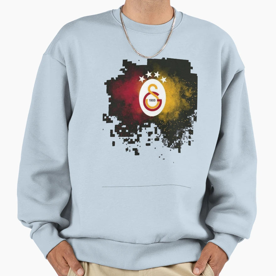 Art Galatasaray Sk Wallpaper Sweatshirt - Aesthetic Graphic Men Women - T-Shirt, Sweatshirt, Hoodie