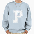 Letter P Sweatshirt - Casual Everyday Wear for Adults - T-Shirt, Sweatshirt, Hoodie