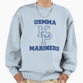 Usmma Mariners Kings Point Sweatshirt - Minimalist Print for Adults - T-Shirt, Sweatshirt, Hoodie