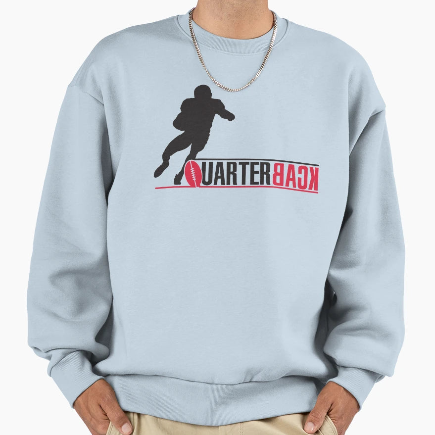 Quarterback Sweatshirt - Casual Everyday Wear Unisex - T-Shirt, Sweatshirt, Hoodie