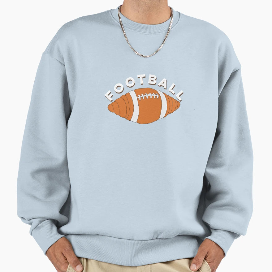 Funny American Football Sweatshirt - Minimalist Print Unisex - T-Shirt, Sweatshirt, Hoodie