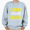 Offensive Lineman Line Dad Sweatshirt - Unique Graphic Men Women - T-Shirt, Sweatshirt, Hoodie