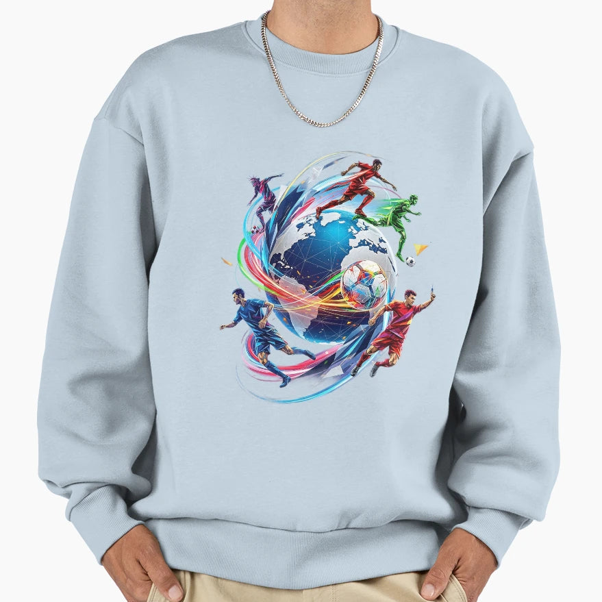 Global Football 2026 Sweatshirt - Fun Novelty Design for Adults - T-Shirt, Sweatshirt, Hoodie