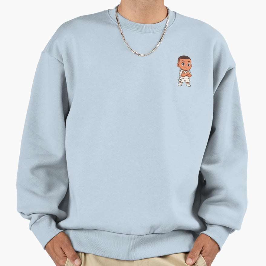 Kylian Mbappe Real Madrid Sweatshirt - Streetwear Style Men Women - T-Shirt, Sweatshirt, Hoodie