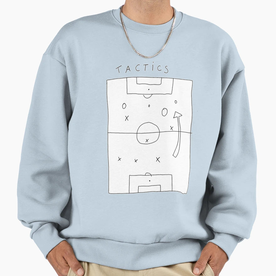 Football Tactics T-Shirt - Graphic Print for Adults - T-Shirt, Sweatshirt, Hoodie