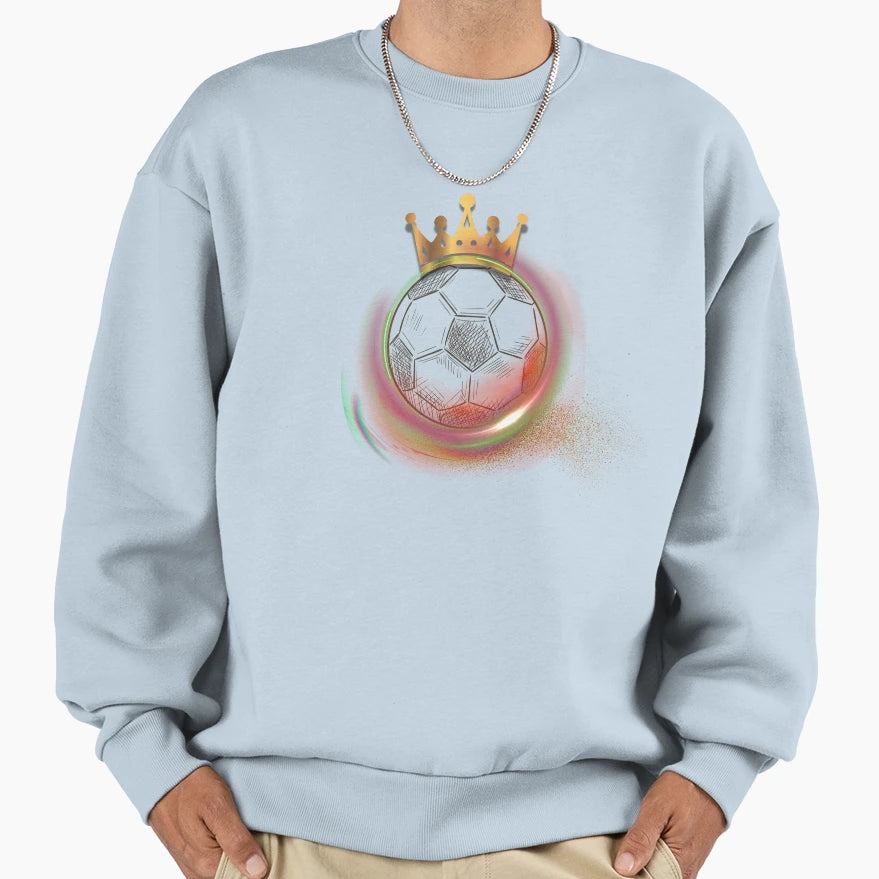 Ball Playing Football Sweatshirt - Custom Art Print Men Women - T-Shirt, Sweatshirt, Hoodie