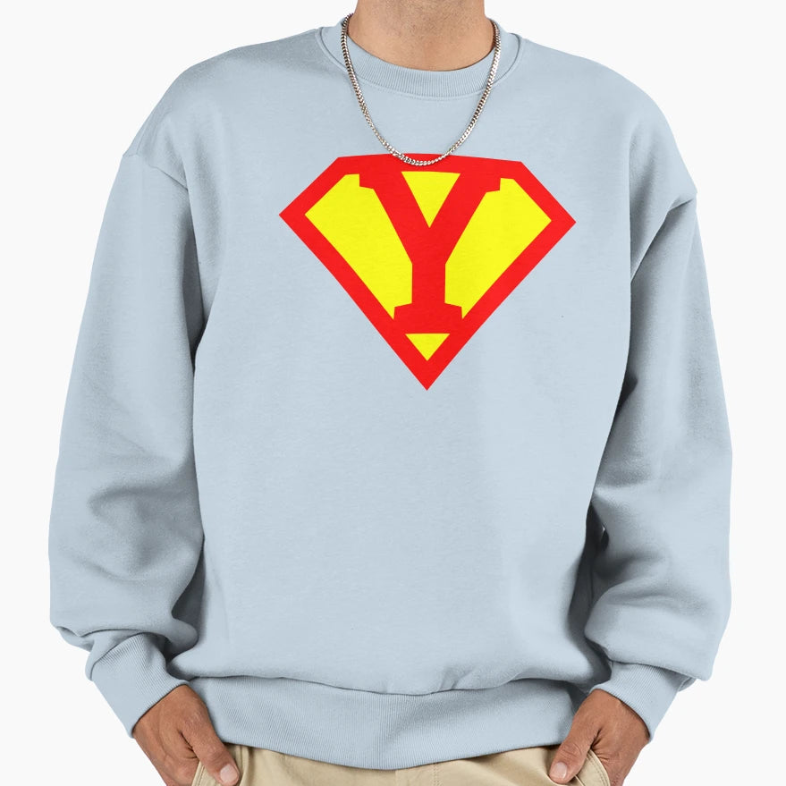 Letter Y Vol 4 Z Super Letter Sweatshirt - Trendy Graphic for Adults - T-Shirt, Sweatshirt, Hoodie