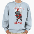 Built Like Beast Gorilla Football Sweatshirt - Novelty Apparel Unisex - T-Shirt, Sweatshirt, Hoodie