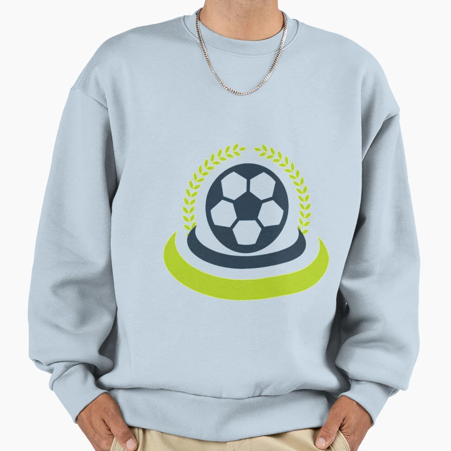 Football Sweatshirt - Minimalist Print Unisex - T-Shirt, Sweatshirt, Hoodie
