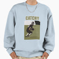 Catch Football Sweatshirt - Minimalist Print for Adults - T-Shirt, Sweatshirt, Hoodie