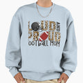 Loud And Proud Football Mom Leopard T-Shirt - Custom Art Print for Adults - T-Shirt, Sweatshirt, Hoodie