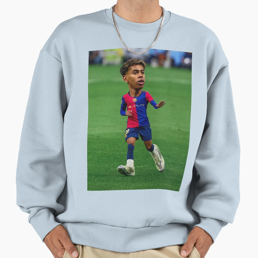 Lamine Yamal Calma Calma Sweatshirt - Streetwear Style Men Women - T-Shirt, Sweatshirt, Hoodie