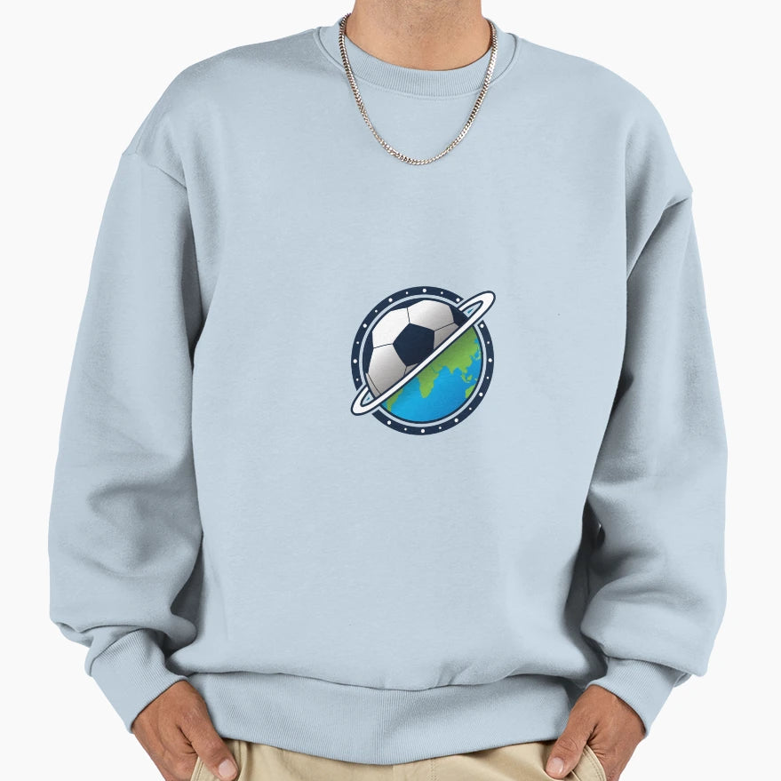 Soccer Sport World Sweatshirt - Trendy Graphic for Adults - T-Shirt, Sweatshirt, Hoodie