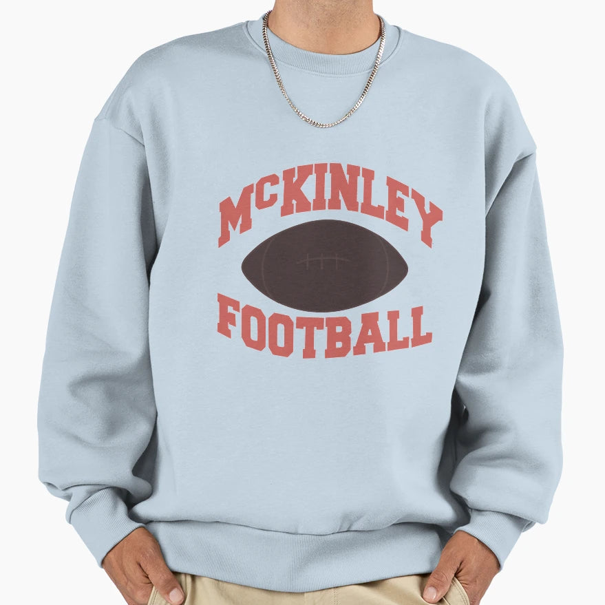 Mckinley Football Sweatshirt - Minimalist Print Men Women - T-Shirt, Sweatshirt, Hoodie
