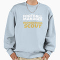 Football Manager Wonderkid Scout Sweatshirt - Aesthetic Graphic Unisex - T-Shirt, Sweatshirt, Hoodie