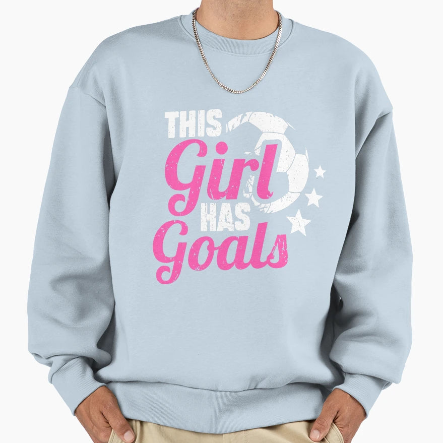 This Has Goals Funny Soccer Player Sweatshirt - Custom Art Print Unisex - T-Shirt, Sweatshirt, Hoodie