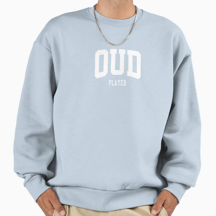 Oud Player Sweatshirt - Casual Everyday Wear for Adults - T-Shirt, Sweatshirt, Hoodie
