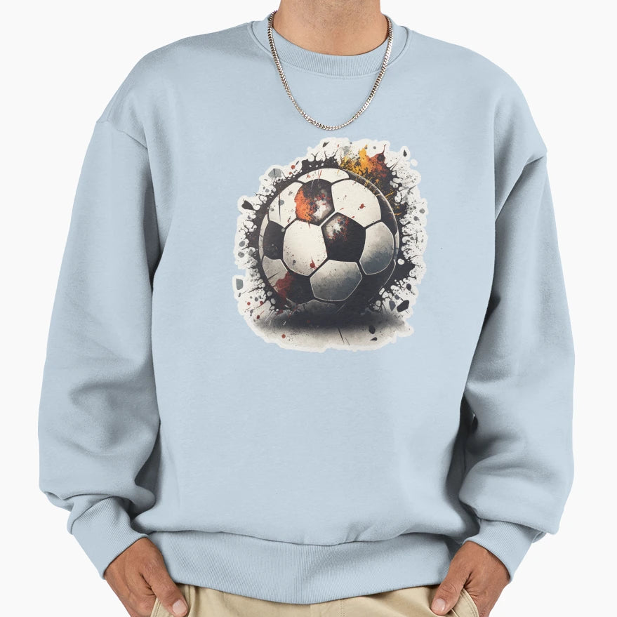 Soccer Ball Sweatshirt - Novelty Apparel Unisex - T-Shirt, Sweatshirt, Hoodie