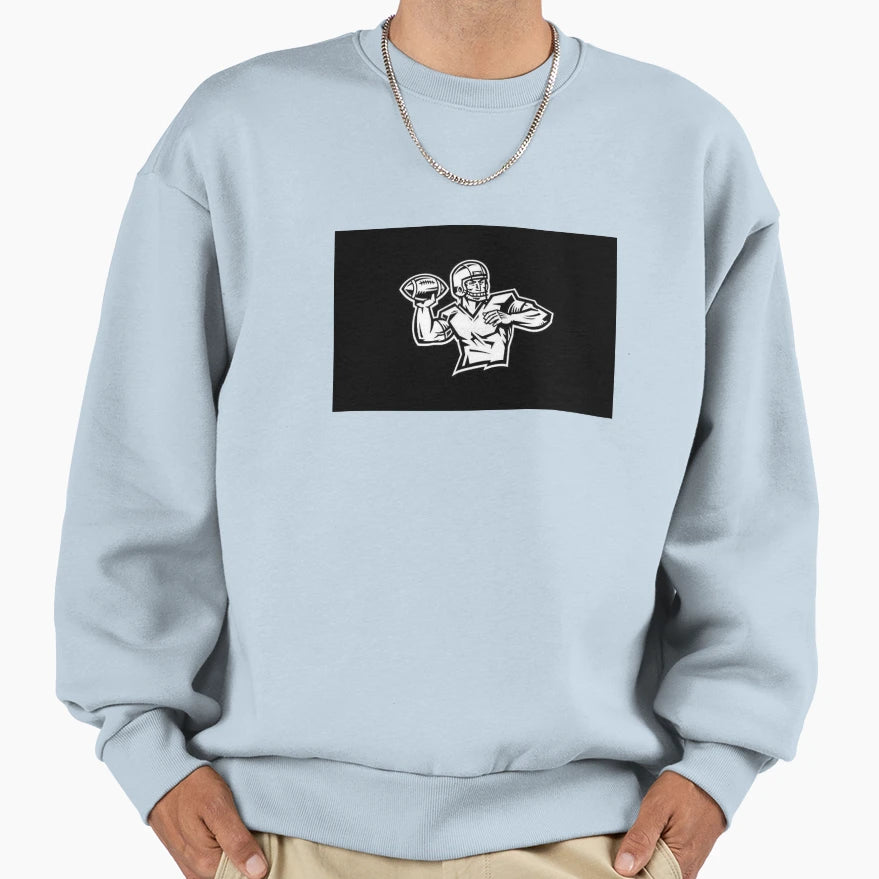 American Football Sweatshirt - Minimalist Print for Adults - T-Shirt, Sweatshirt, Hoodie
