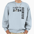 Class 2024 Senior Soccer Player Sweatshirt - Novelty Apparel Men Women - T-Shirt, Sweatshirt, Hoodie