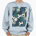 Seamless Soccer Pattern Sweatshirt - Unique Graphic Men Women - T-Shirt, Sweatshirt, Hoodie
