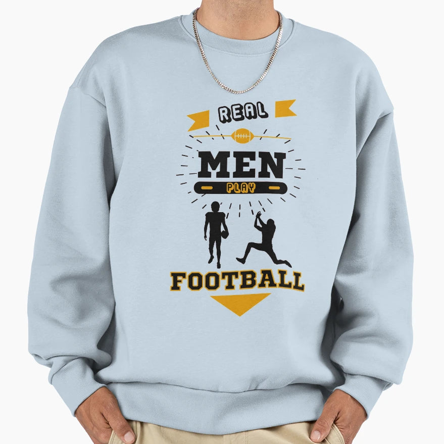 Football Sweatshirt - Fun Novelty Design for Adults - T-Shirt, Sweatshirt, Hoodie