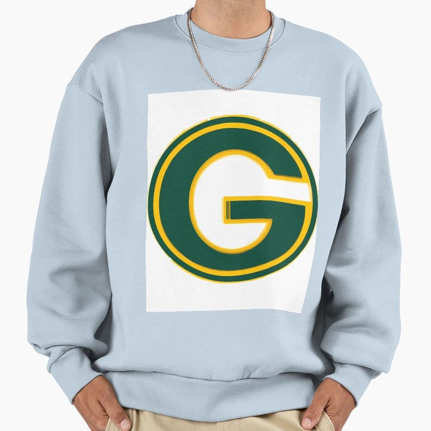 Yellow Green Iconic Sports Helmets Sweatshirt - Trendy Graphic Men Women - T-Shirt, Sweatshirt, Hoodie