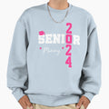 Senior 2024 Mommy Graduate Heart Sweatshirt - Casual Everyday Wear Unisex - T-Shirt, Sweatshirt, Hoodie