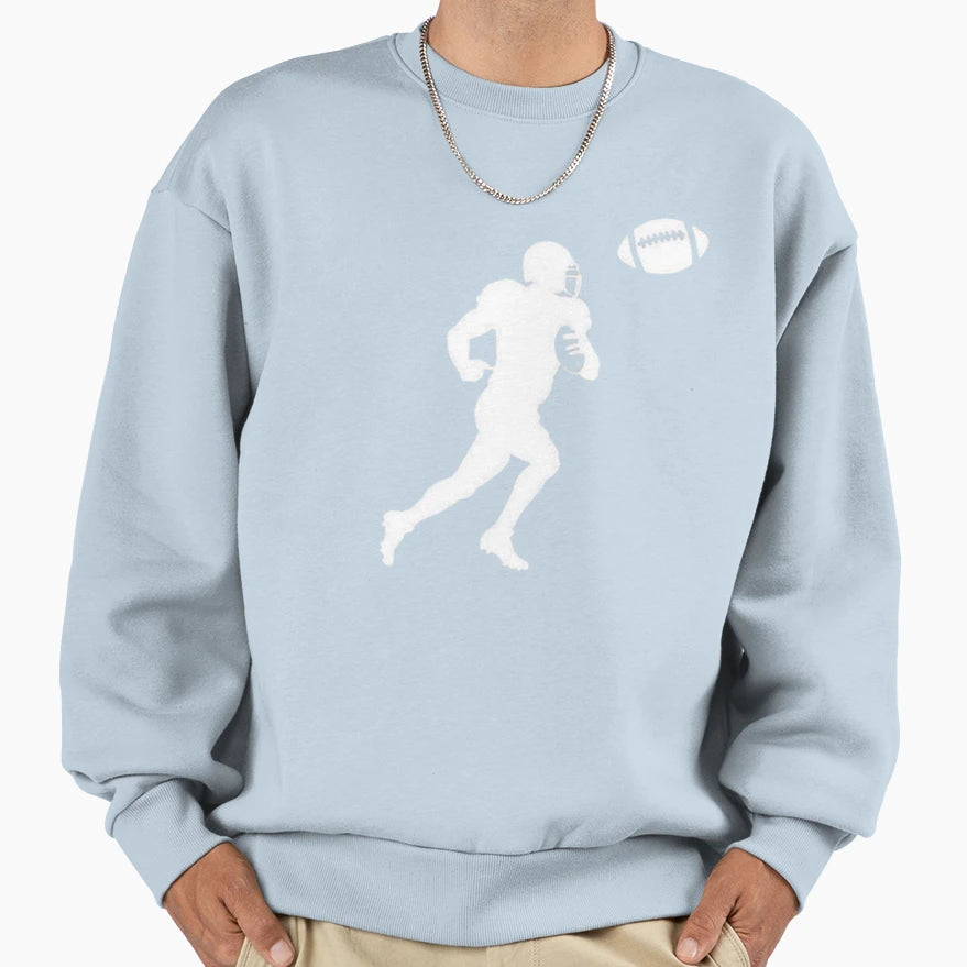 American Football Running Back Sweatshirt - Novelty Apparel Unisex - T-Shirt, Sweatshirt, Hoodie
