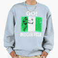 World Cup Russia 2018 Nigeria Flag Sweatshirt - Novelty Apparel for Adults - T-Shirt, Sweatshirt, Hoodie