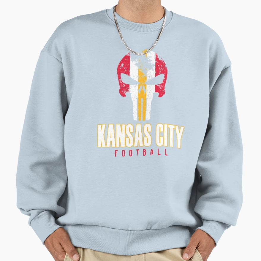 Kansas City Pro Football Kc Sweatshirt - Casual Everyday Wear Men Women - T-Shirt, Sweatshirt, Hoodie