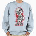 Angry Basketball Grunge Sweatshirt - Novelty Apparel Men Women - T-Shirt, Sweatshirt, Hoodie