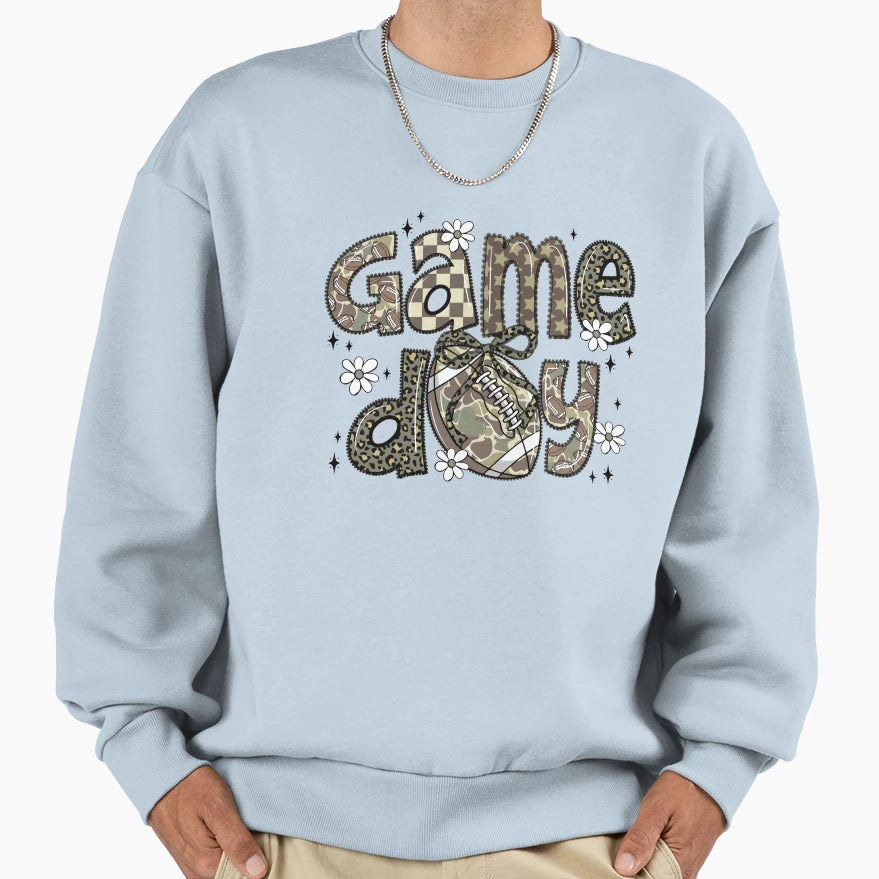 Lace Football Coquette Sweatshirt - Fun Novelty Design Unisex - T-Shirt, Sweatshirt, Hoodie