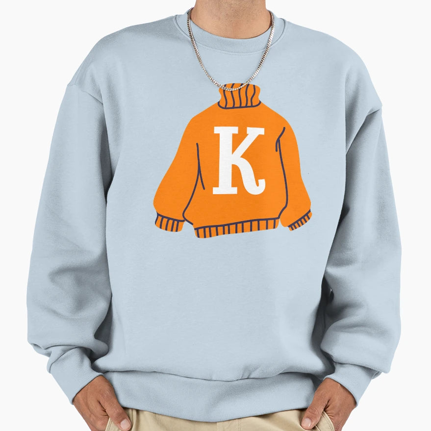 Letter Sweatshirt - Graphic Print Unisex - T-Shirt, Sweatshirt, Hoodie